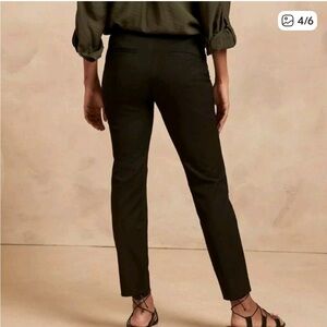 Banana Republic Women's Sloan Black Skinny Pants 4